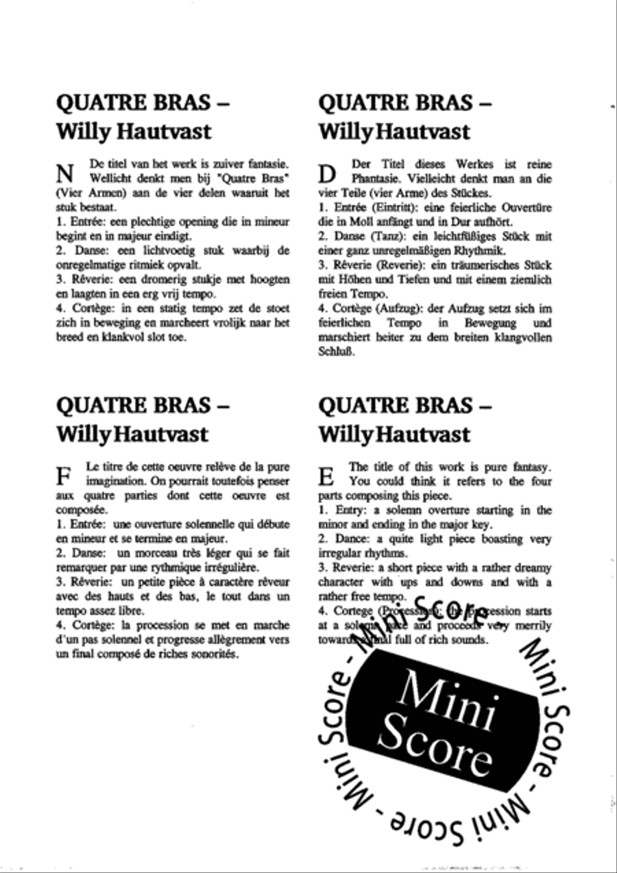 Quatre Bras Fanfare Band scores gallery preview page 5