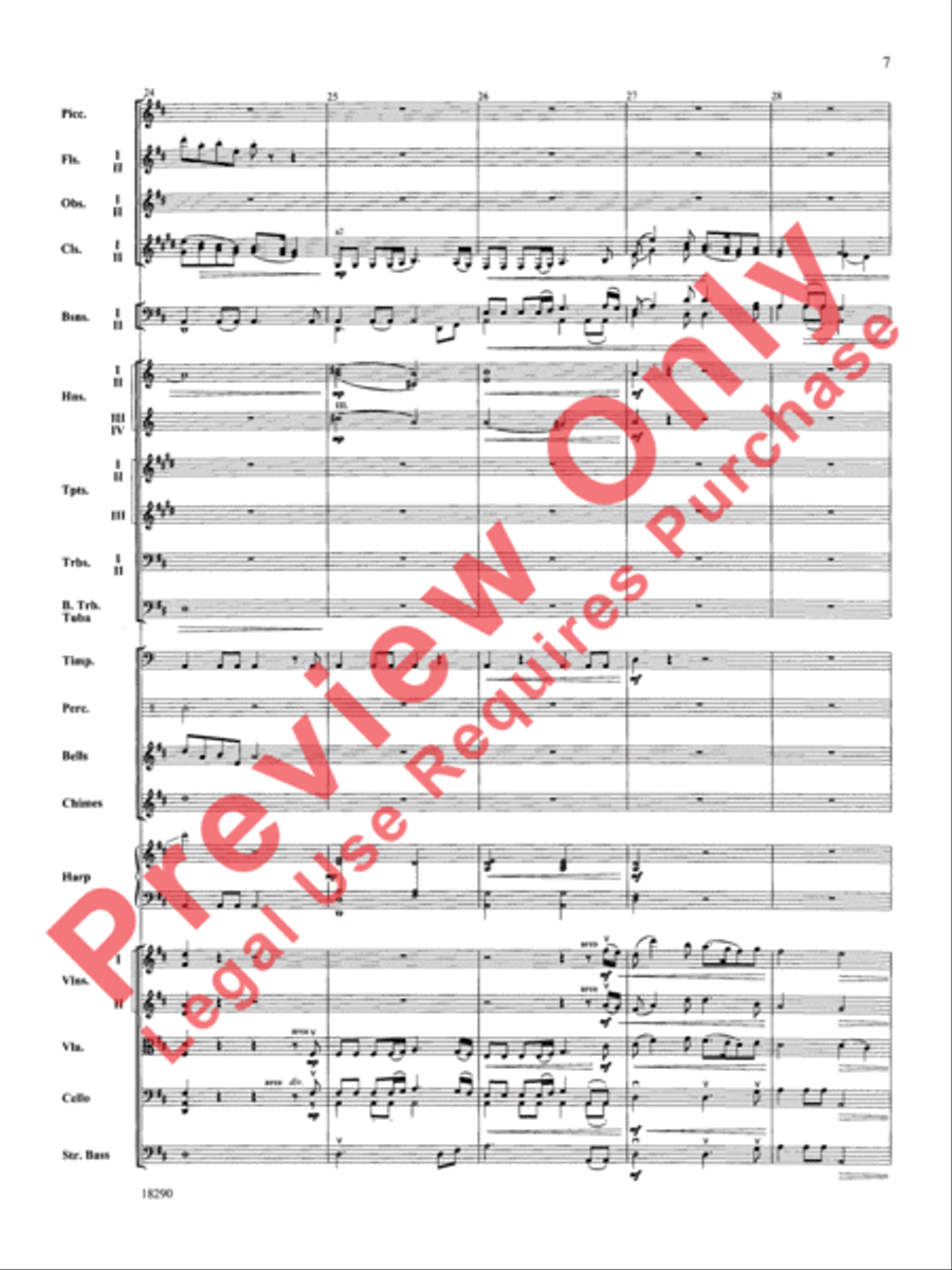 Glorious Sounds of Christmas Full Orchestra scores gallery preview page 8