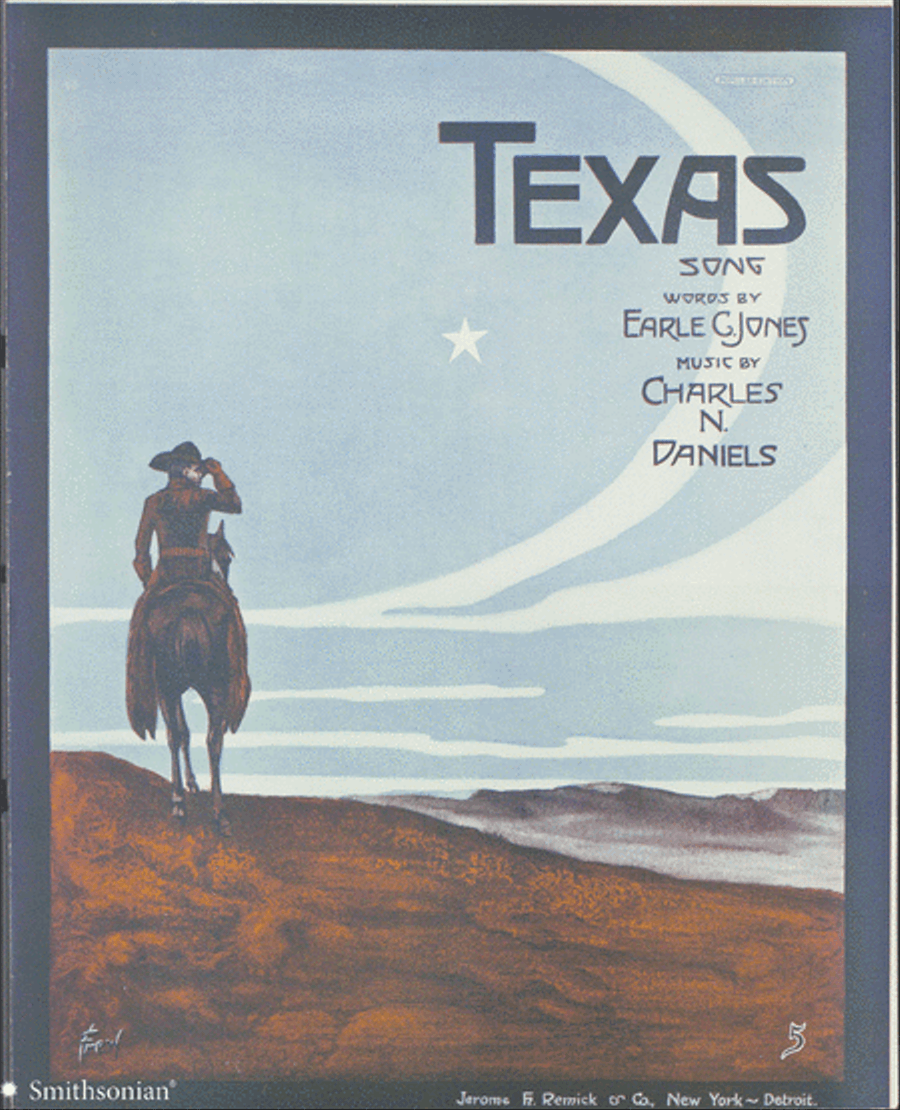 Texas Texas Piano, Vocal scores gallery preview page 1