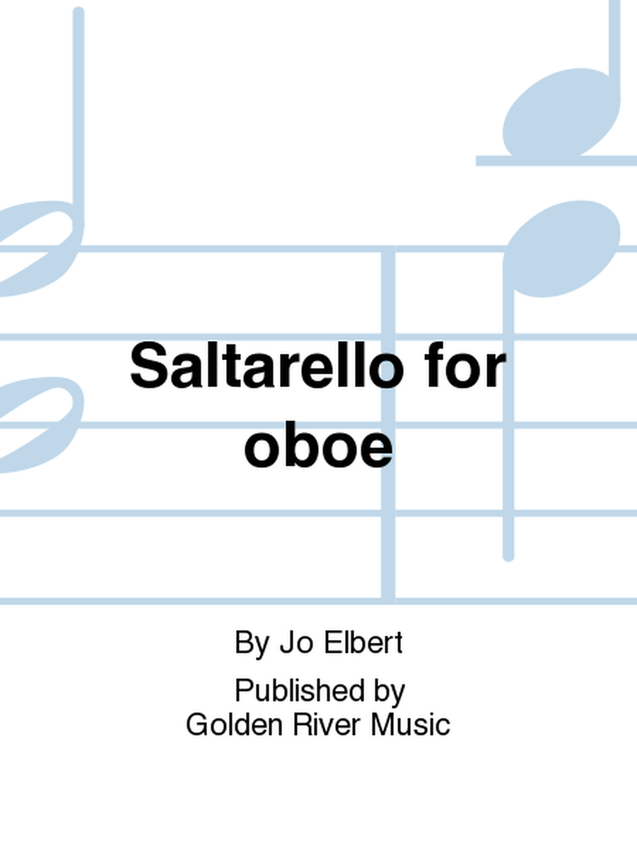 Saltarello for oboe