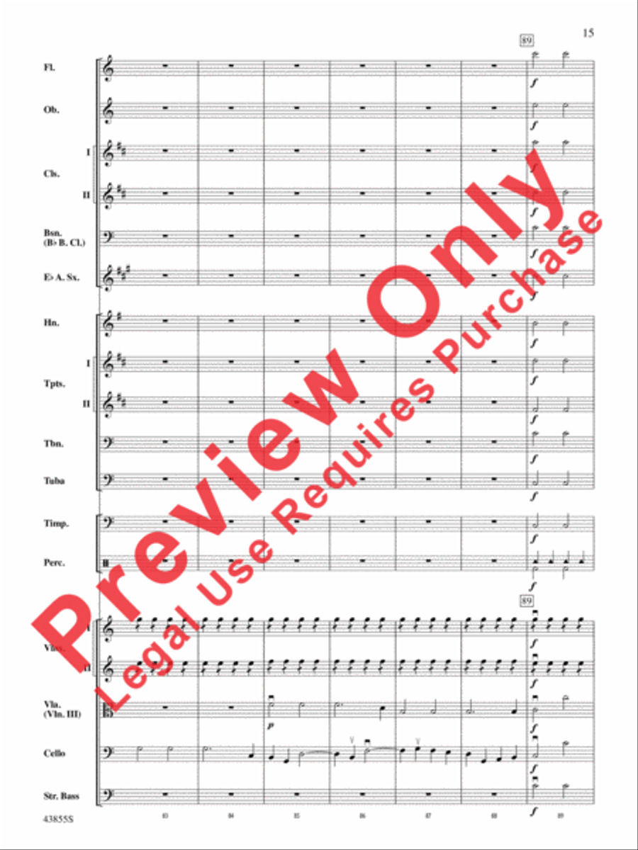 The Abduction from the Seraglio Full Orchestra scores gallery preview page 16