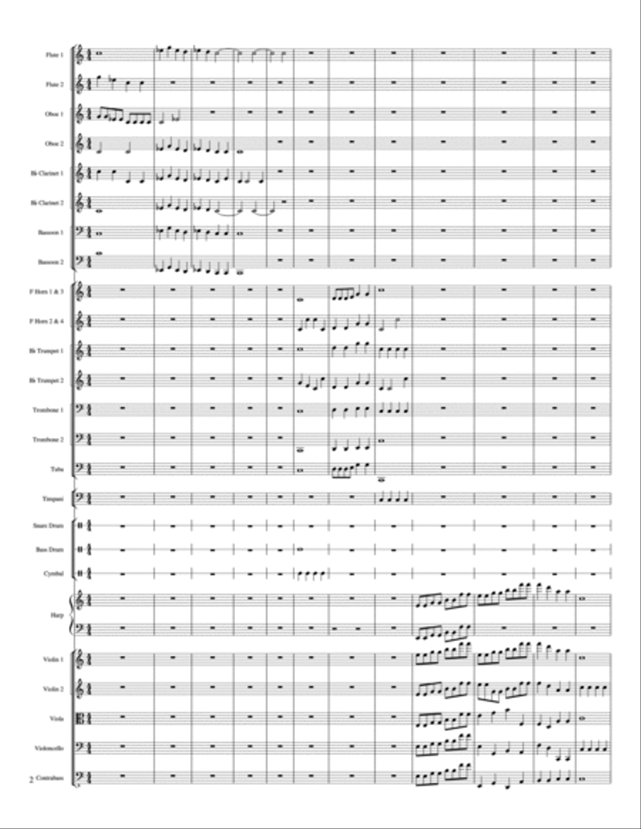The Jonah Symphony The Jonah Symphony Concert Band scores gallery preview page 2