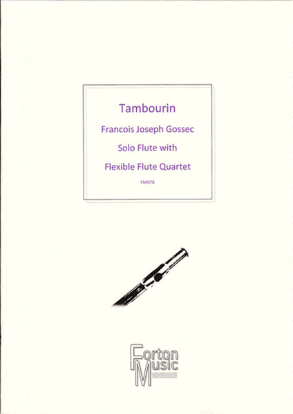 Tambourin Solo Flute With Flex Flute Quartet