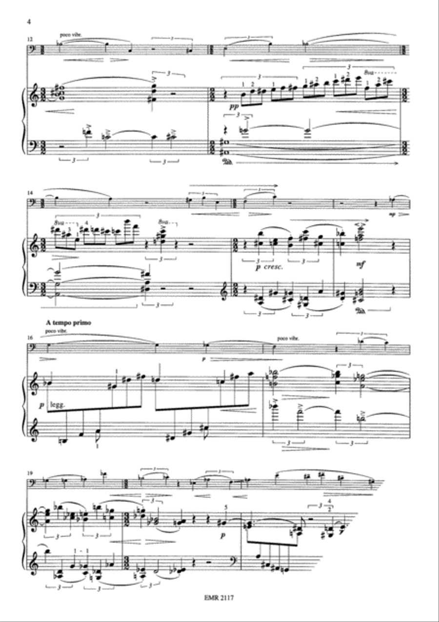 4 Lyrische Stucke Piano Accompaniment scores gallery preview page 18