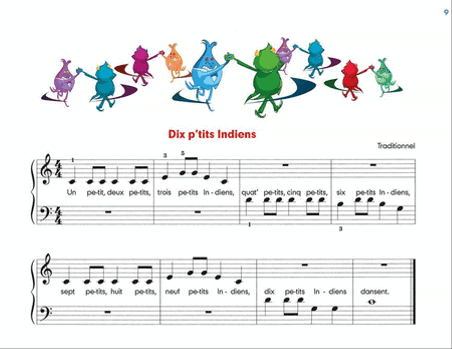 Cours De Piano Facile - Deuxième Partie Piano Method scores gallery preview page 2