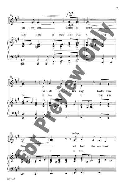 Noel, Christ Is Born! - Choral Book