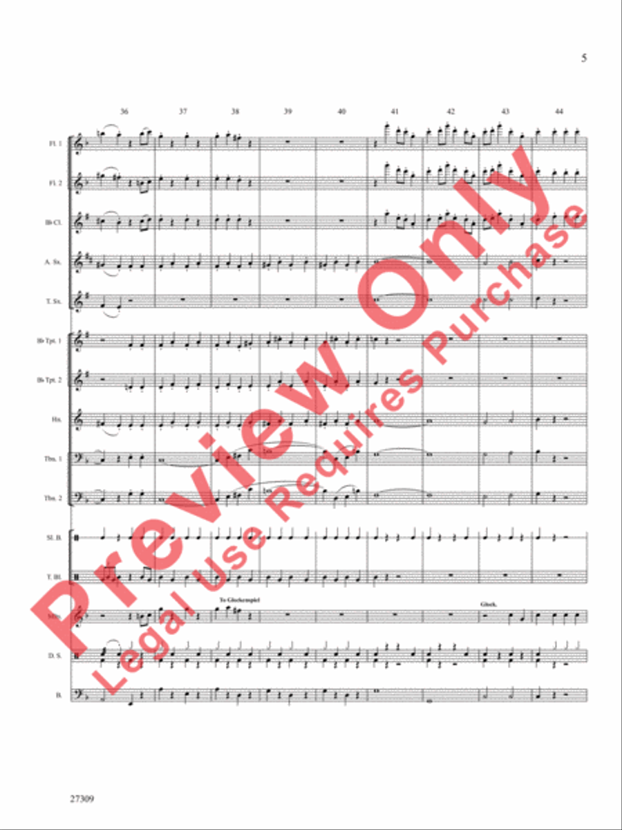 Sleigh Ride Choir scores gallery preview page 6