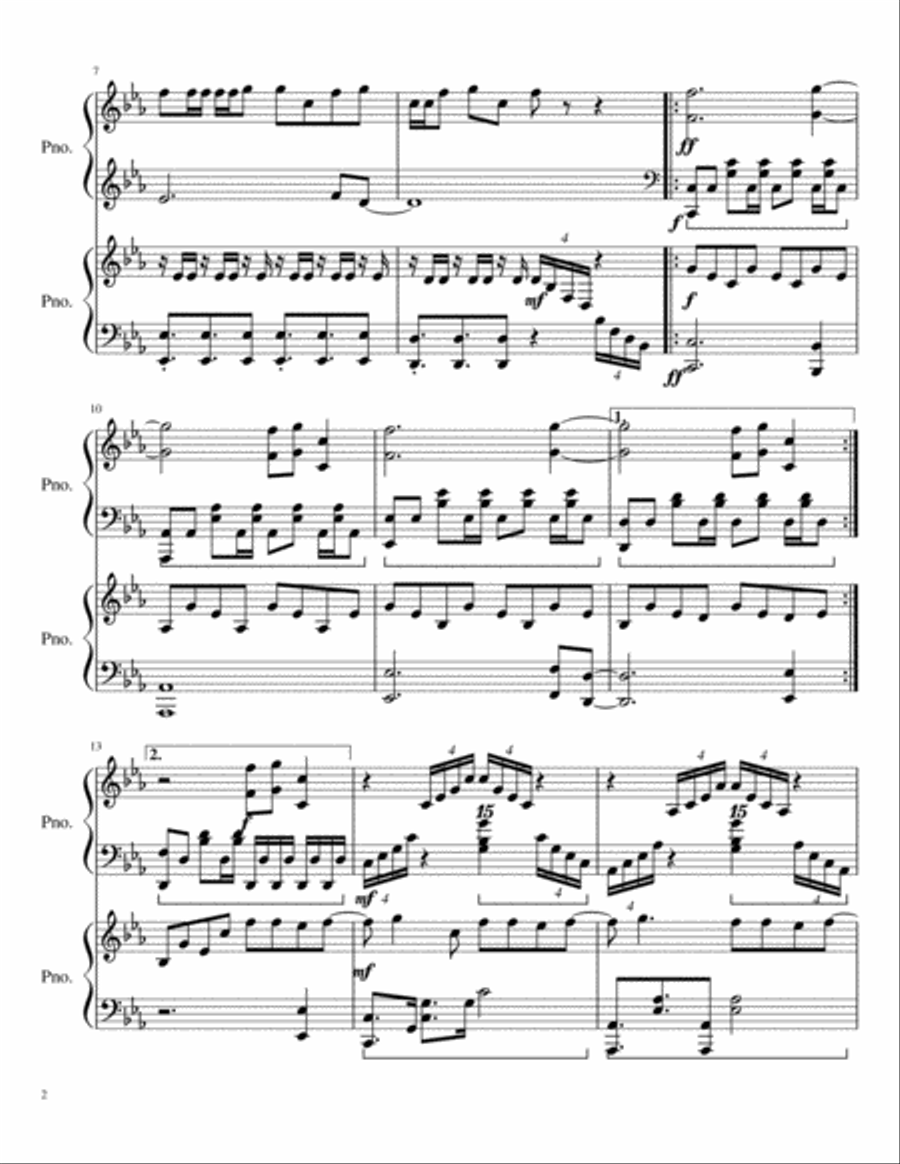 This Is Me Piano scores gallery preview page 2