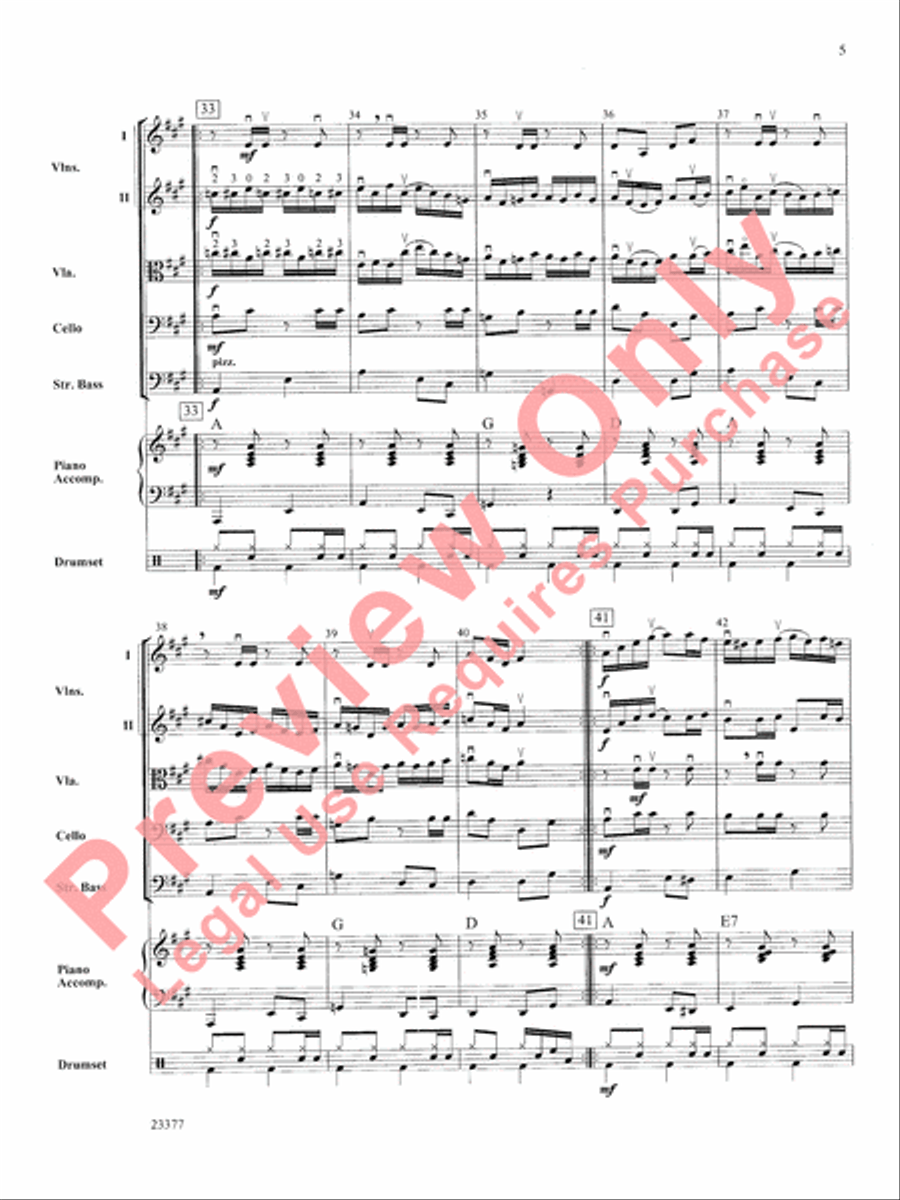 Front Porch Jam String Orchestra scores gallery preview page 6