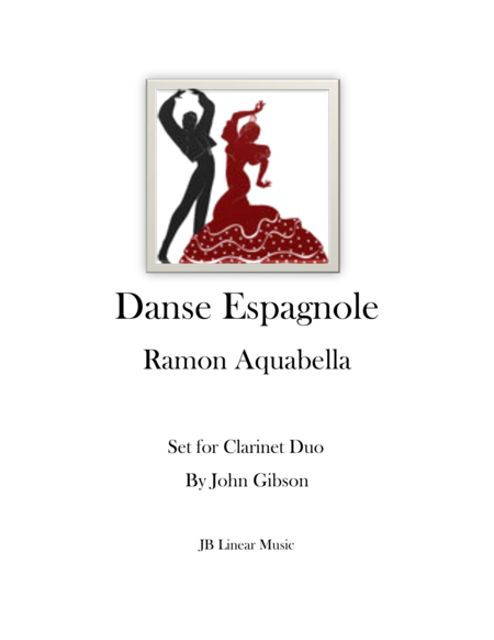 Danse Espagnole for Clarinet Duet image number null