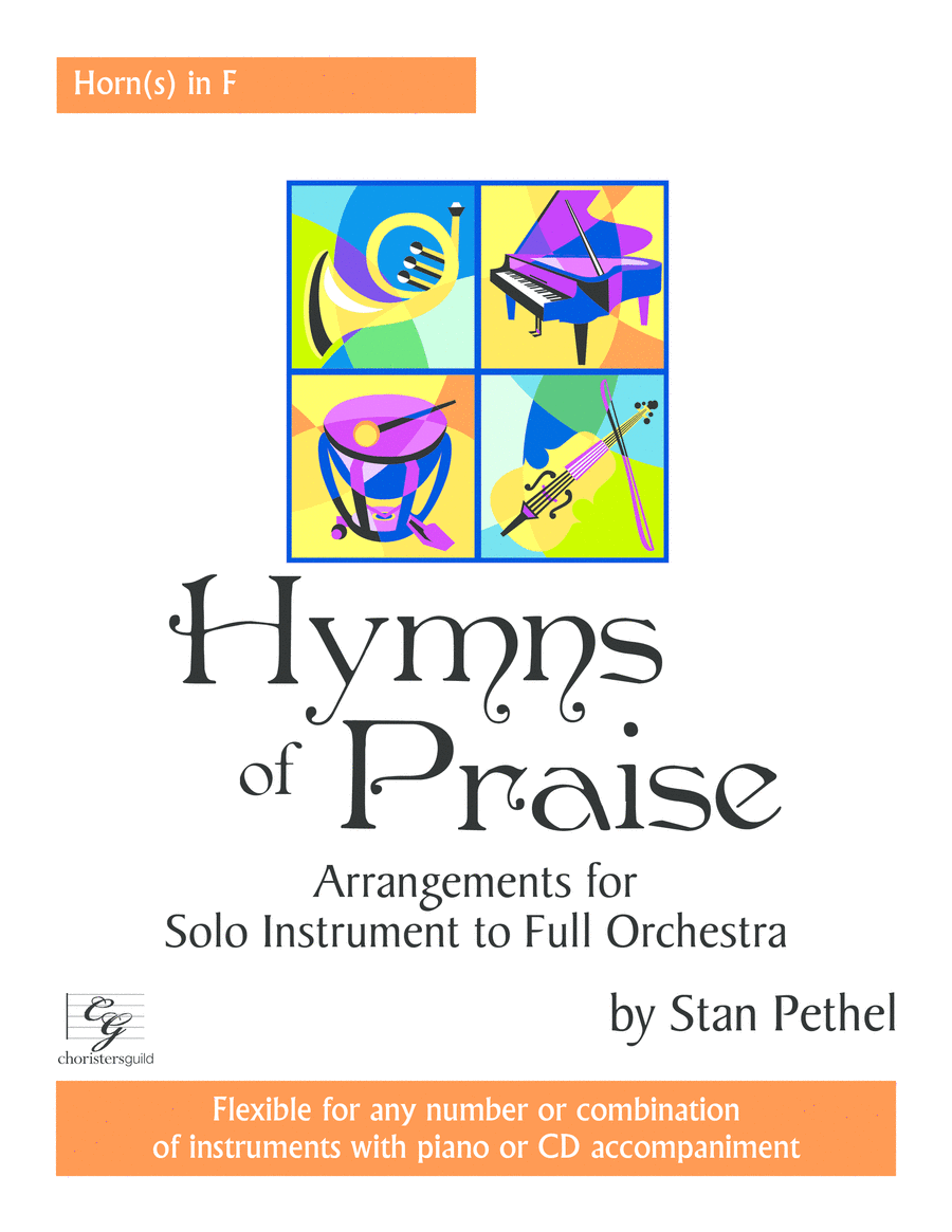 Hymns of Praise - Horn(s) in F Piano Accompaniment scores gallery preview page 1