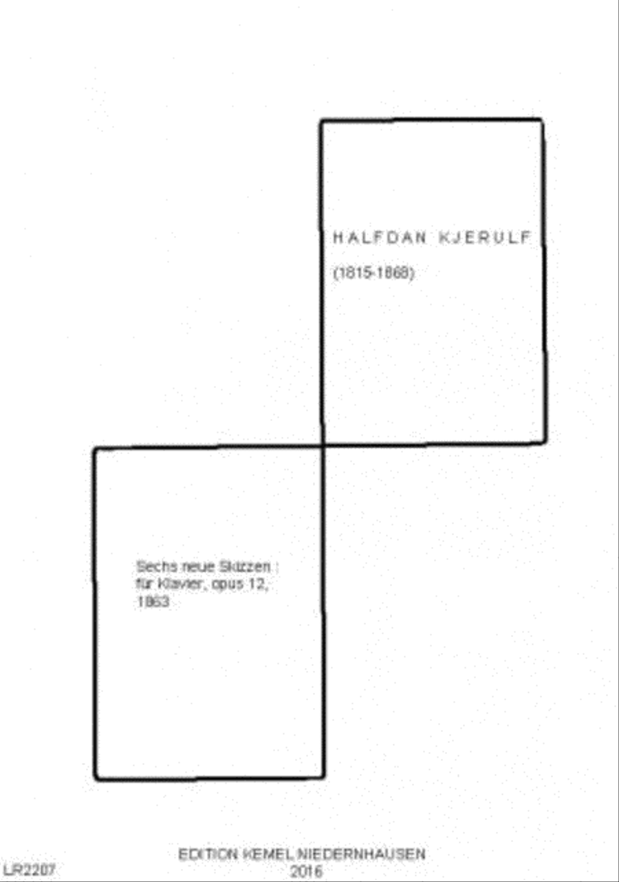 Sechs neue Skizzen Piano Solo scores gallery preview page 1