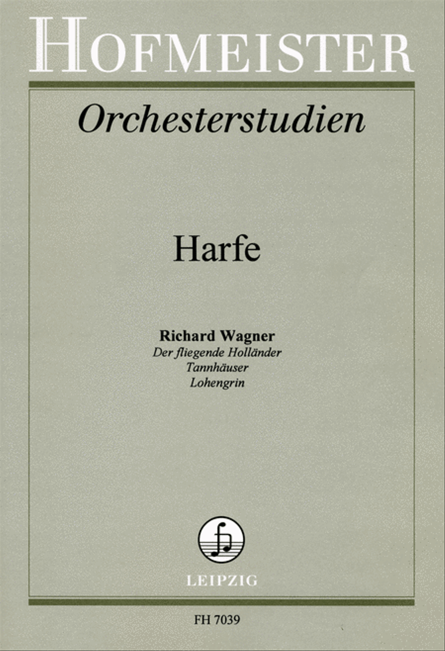 Orchesterstudien für Harfe Orchestra scores gallery preview page 1