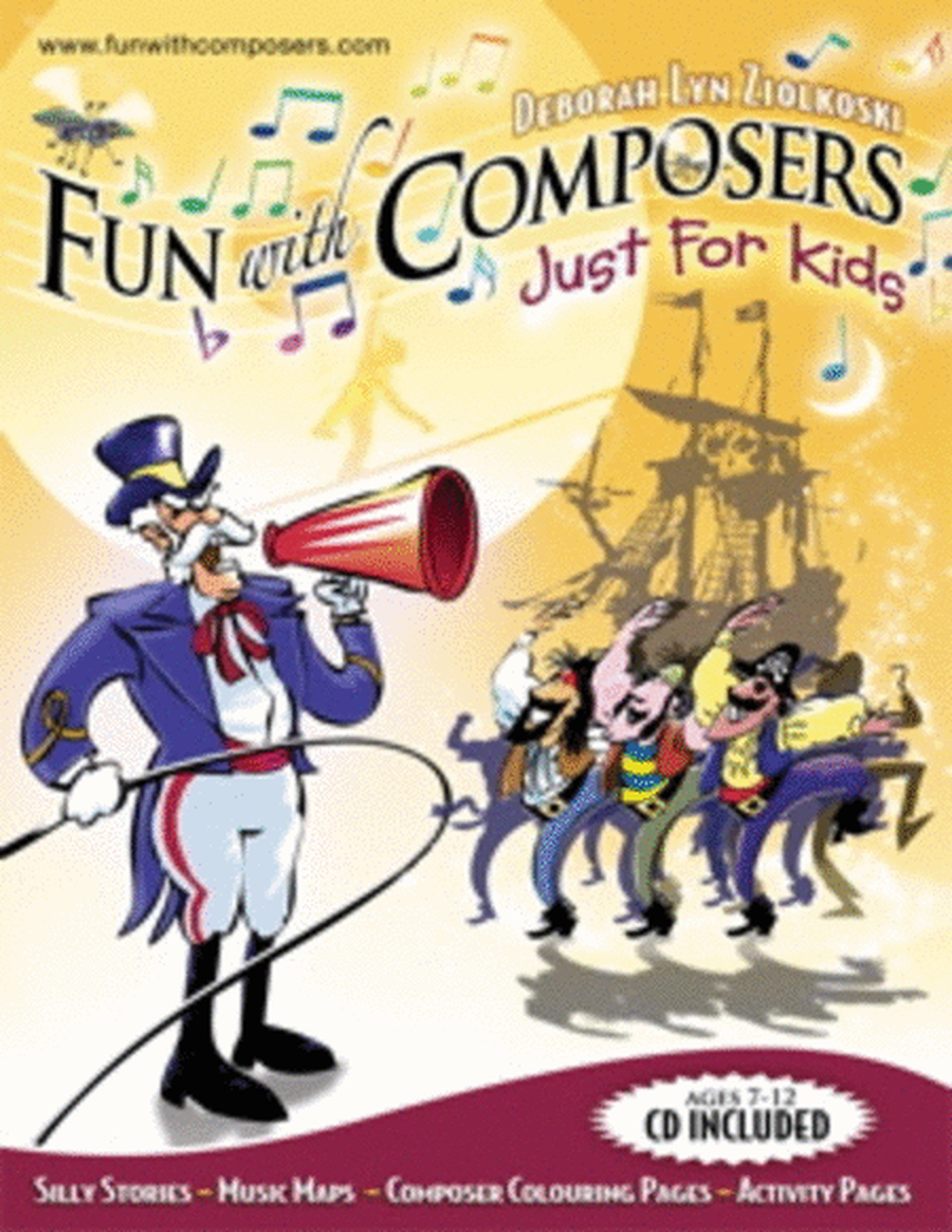 Fun With Composers Just For Kids Book/CD 7-12 Yrs