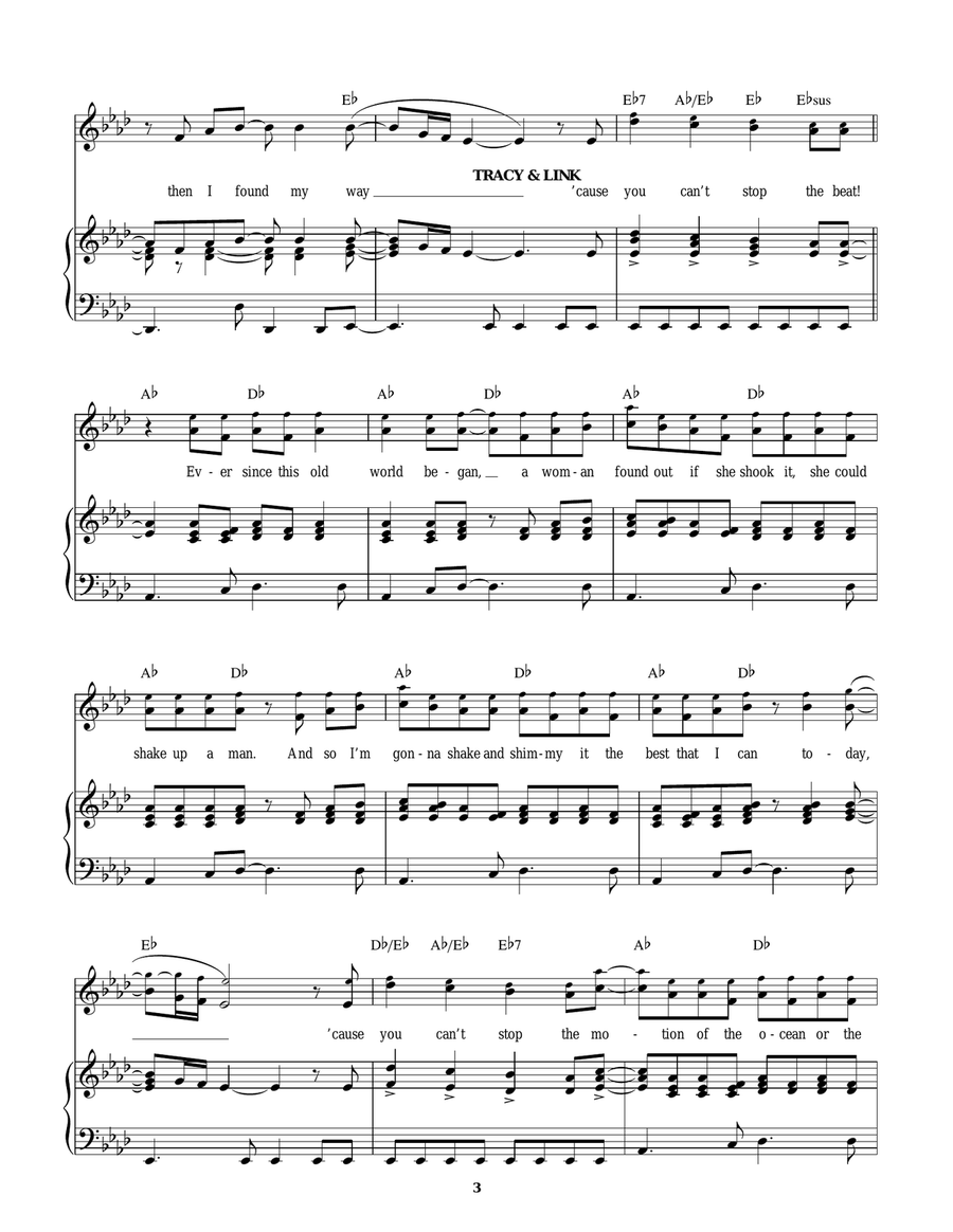 You Can't Stop The Beat You Can't Stop The Beat Guitar scores gallery preview page 3