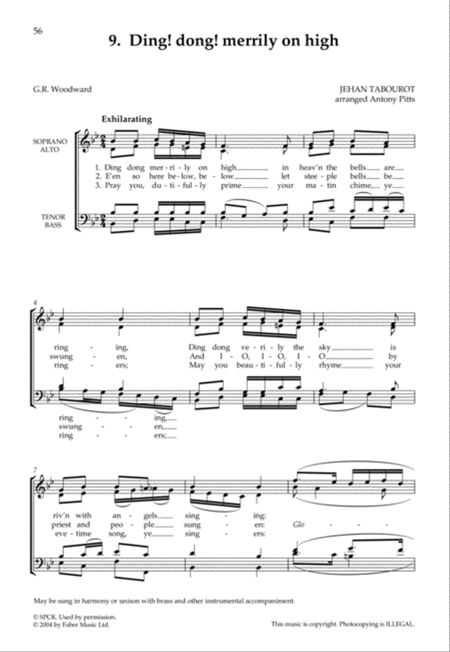 The Naxos Book of Carols The Naxos Book of Carols 4-Part scores gallery preview page 4