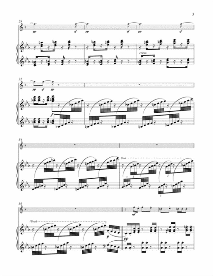 Dance Of The Sugar Plum Fairy, Op. 71a (from The Nutcracker) Clarinet Solo scores gallery preview page 3