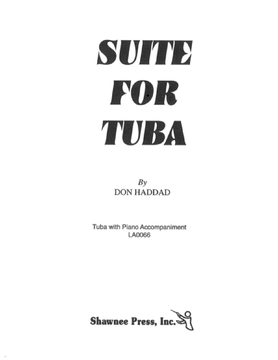 Suite for Tuba Tuba scores gallery preview page 1
