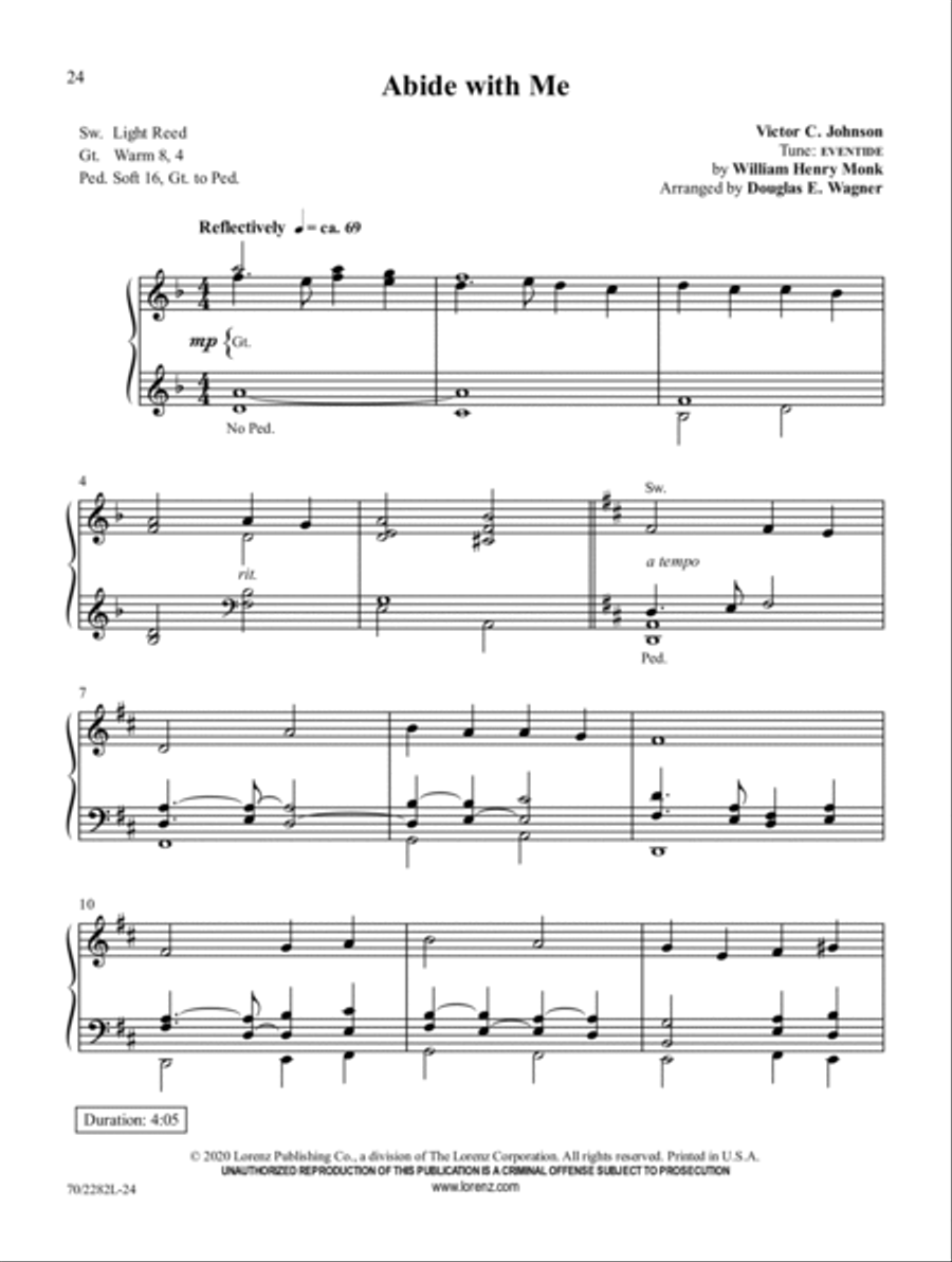 In Peace and Joy Organ Solo scores gallery preview page 8