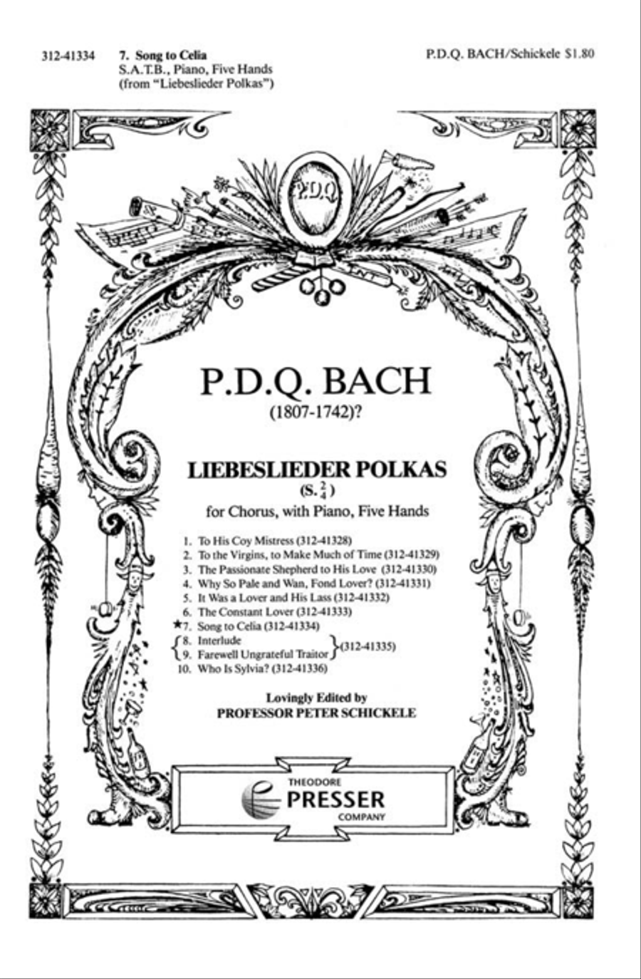 Book cover for Liebeslieder Polkas, S. 2/4