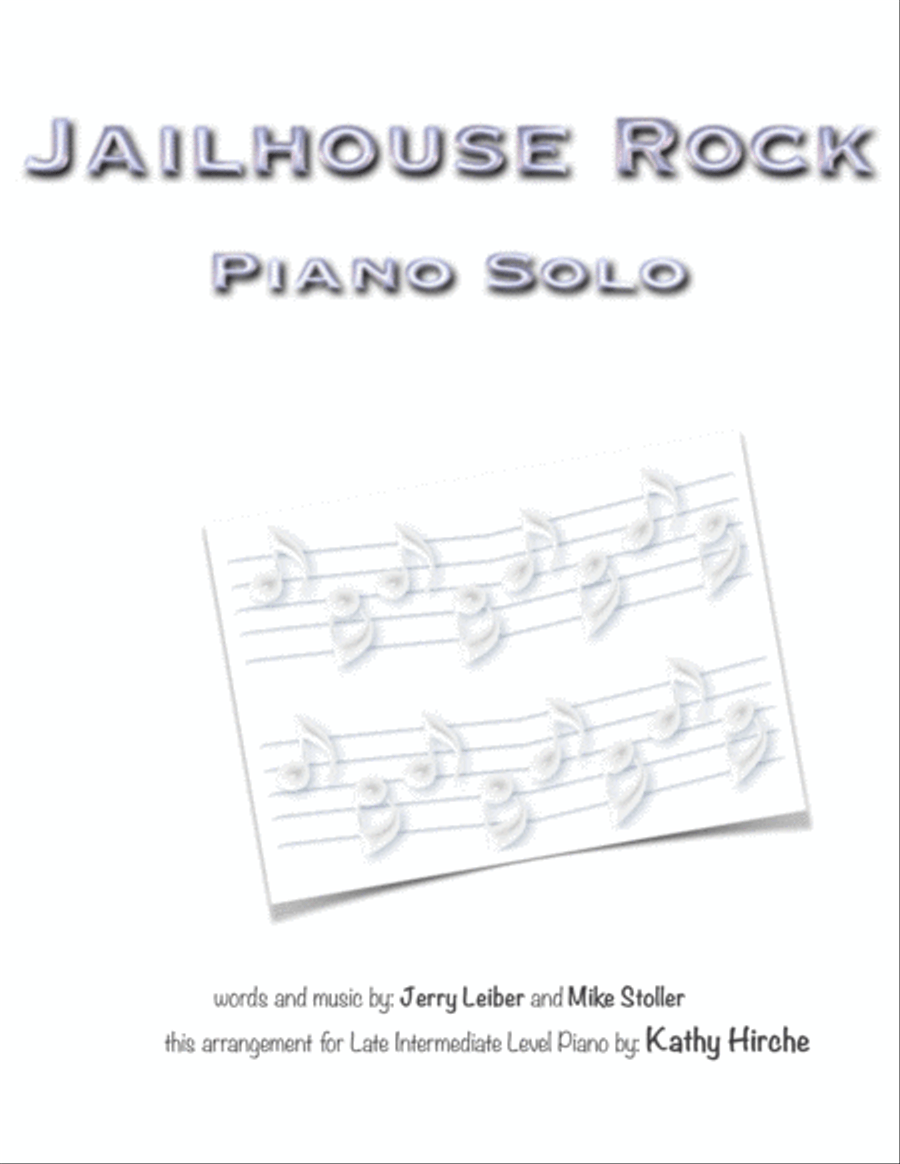 Jailhouse Rock Piano Solo scores gallery preview page 1