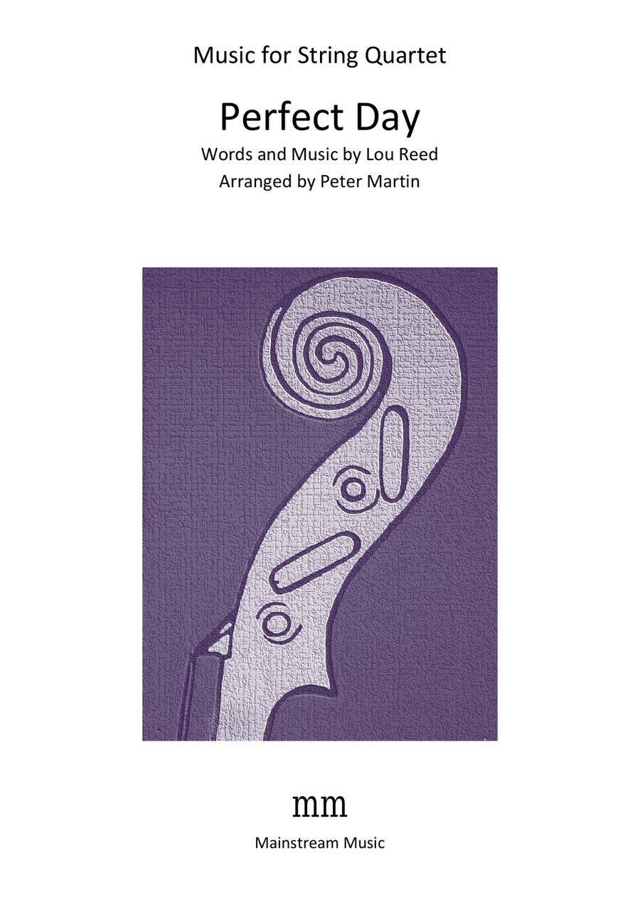 Perfect Day String Quartet scores gallery preview page 1