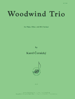 Woodwind Trio For Fl, Ob & Clt