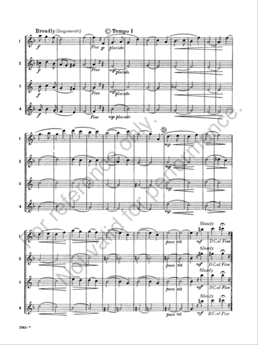 With Gay Spirit Clarinet Quartet - Sheet Music page 5