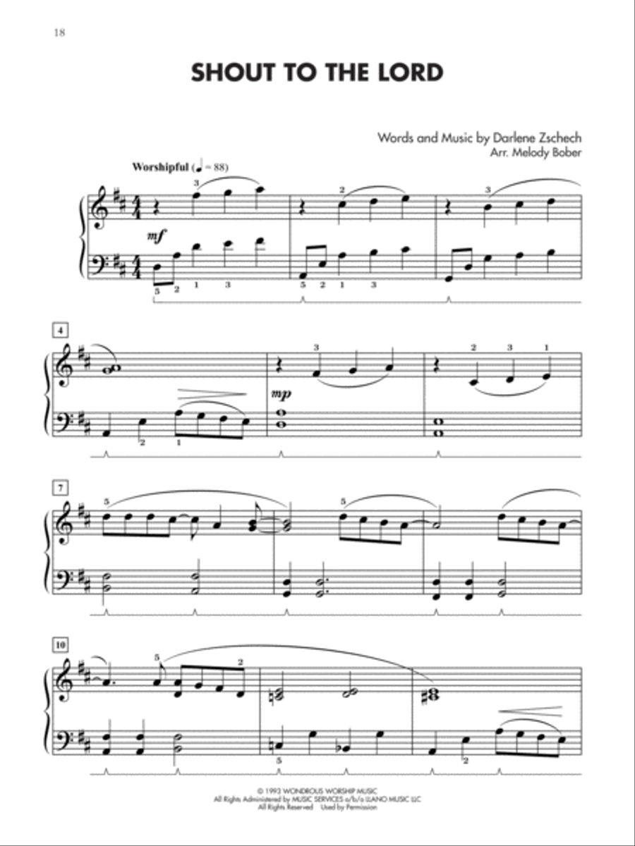 Christian Hits for Teens, Book 1 Piano Solo scores gallery preview page 4