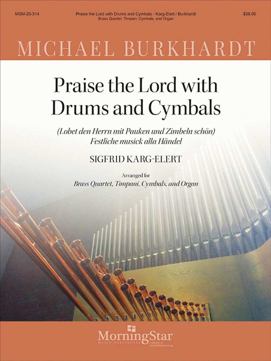 Book cover for Praise the Lord with Drums and Cymbals