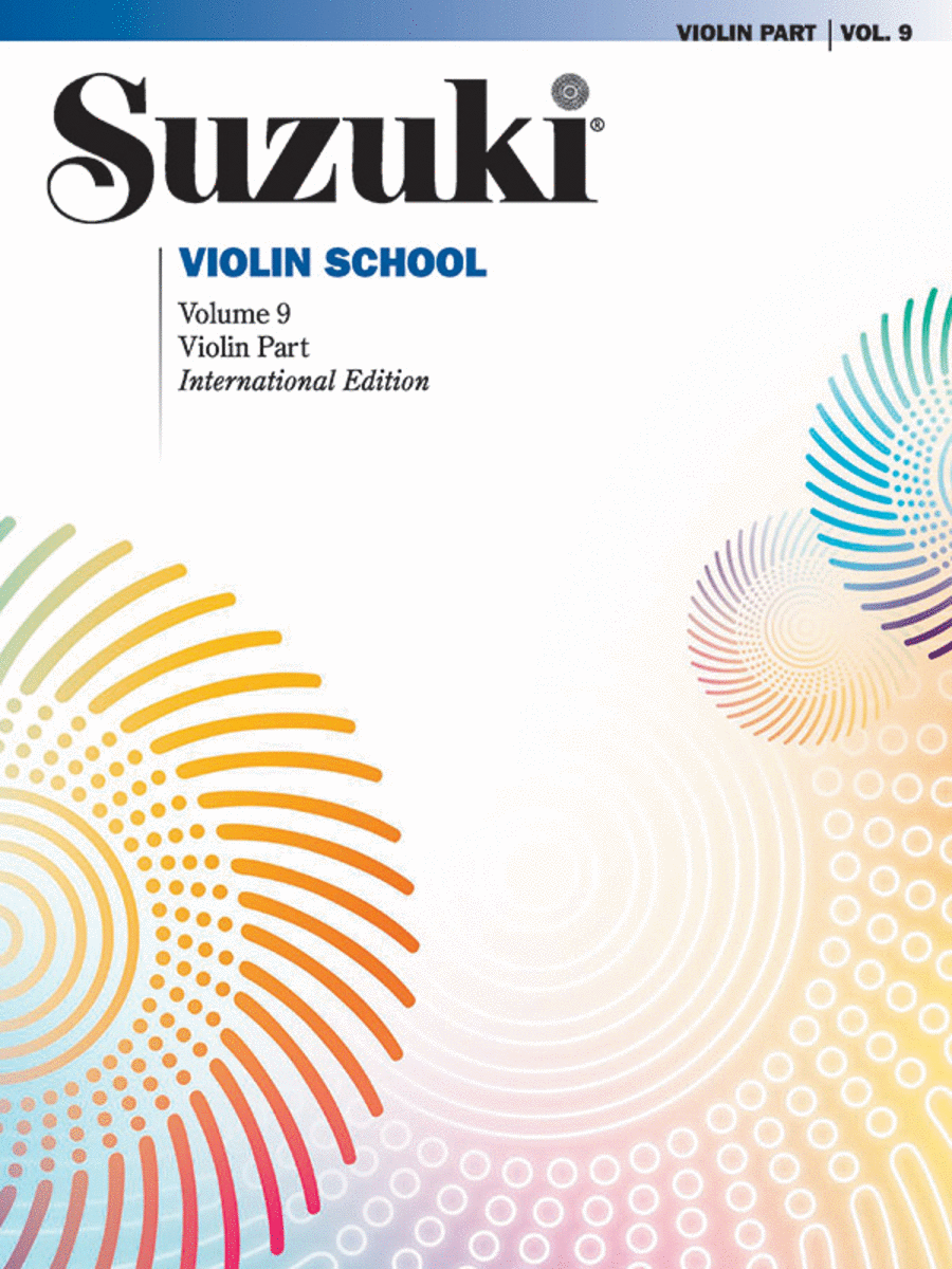 Suzuki Violin School, Volume 9 String Methods scores gallery preview page 1