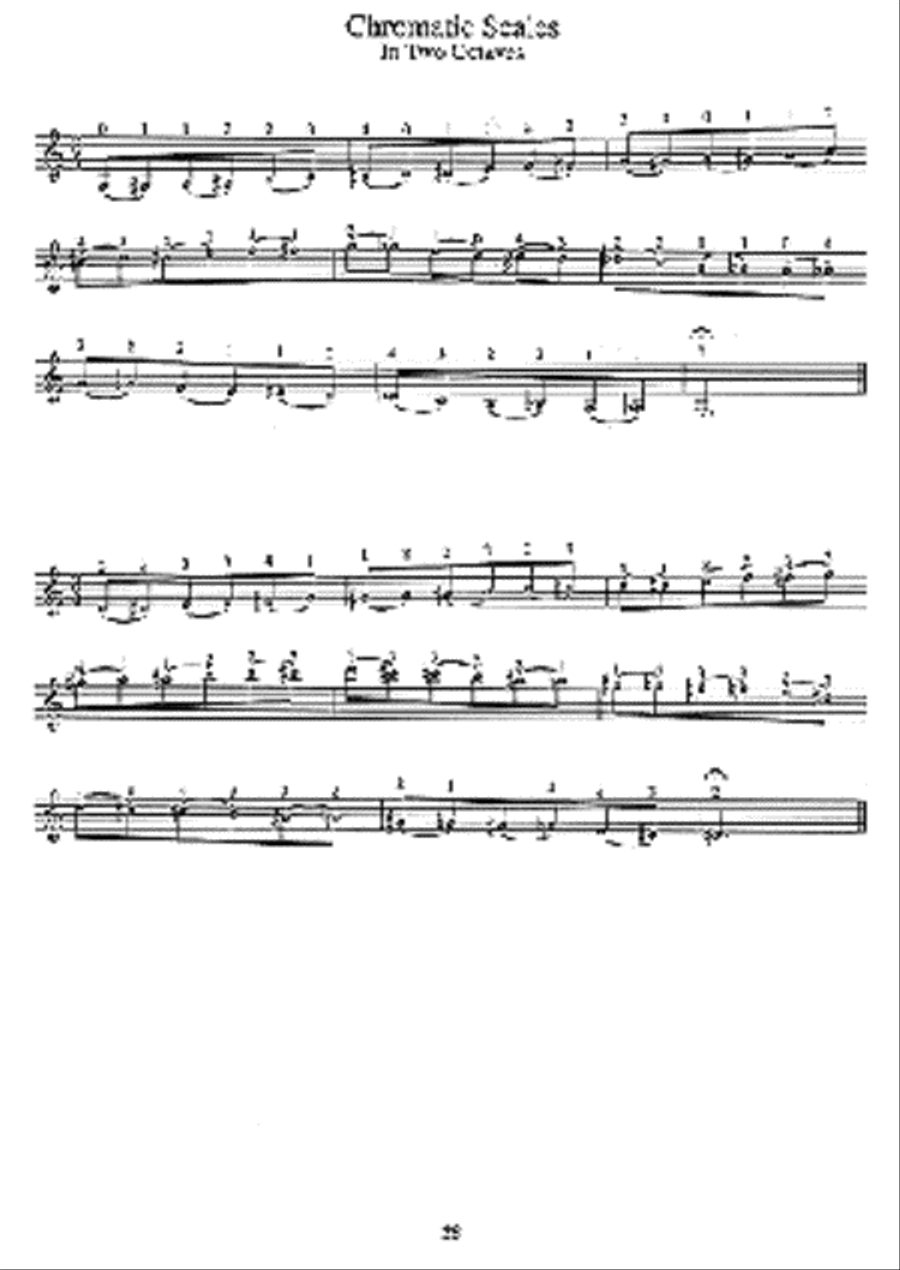 Progressive Scale Studies for Violin Violin scores gallery preview page 4