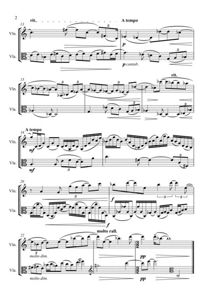 Murray - Starry Night Music - Violin & Viola