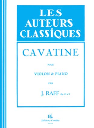 Cavatine Op. 85 No. 3