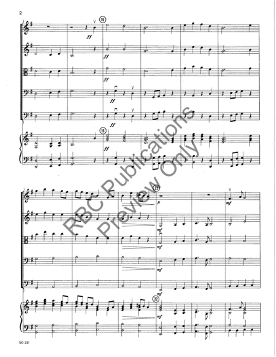 Gold Country (Score) Gold Country (Score) String Orchestra scores gallery preview page 3