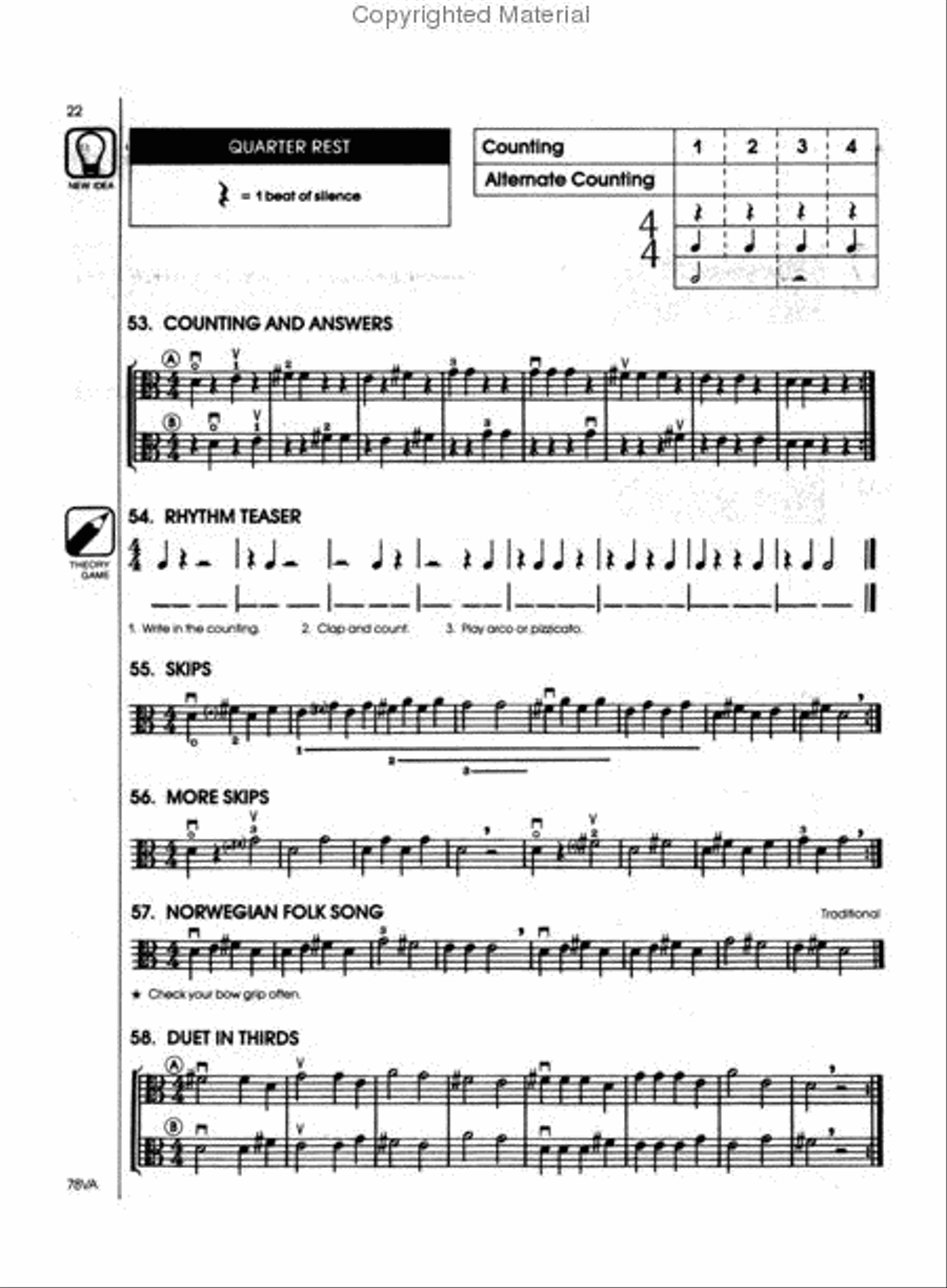 All For Strings Book 1-Viola String Orchestra scores gallery preview page 3