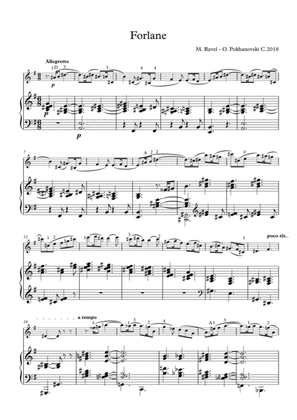 Ravel Forlane from Le Tombeau de Couperin
