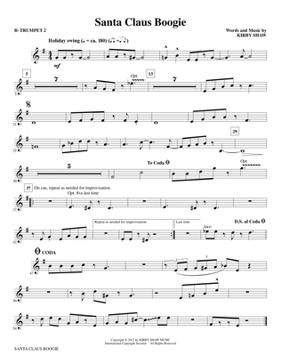 Santa Claus Boogie - Bb Trumpet 2