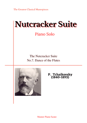 Book cover for Tchaikovsky-The Nutcracker Suite No.7. Dance of the Flutes(Piano)