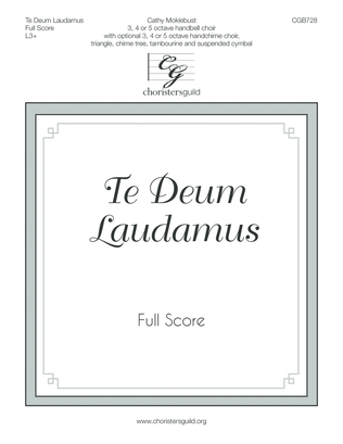 Book cover for Te Deum Laudamus - Full Score and Instrumental Parts