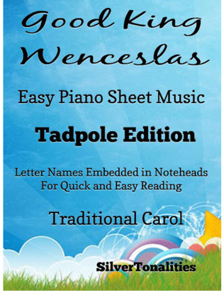 Book cover for Good King Wenceslas Easy Piano Sheet Music 2nd Edition