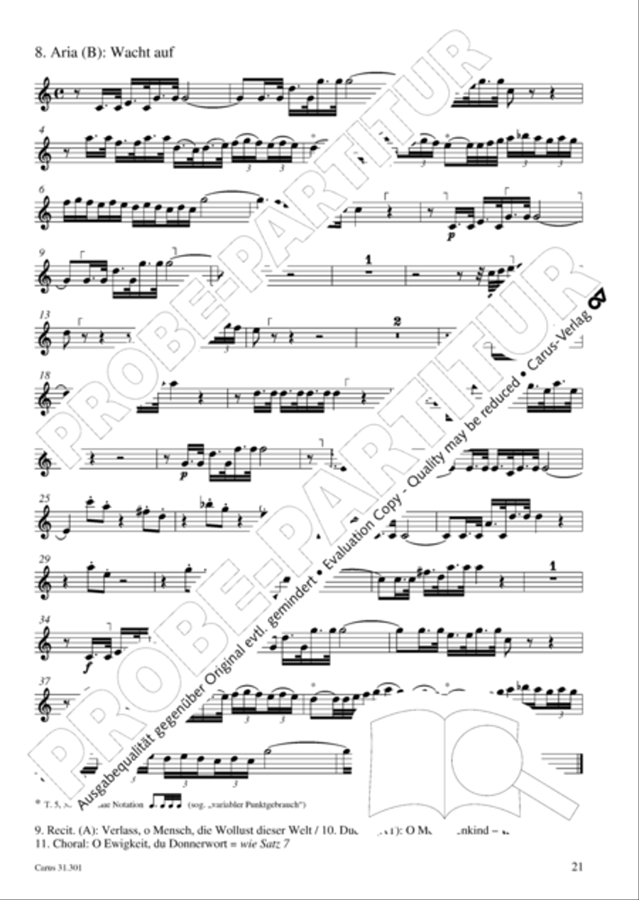 Bach for Brass 1: Cantatas I Voice scores gallery preview page 30