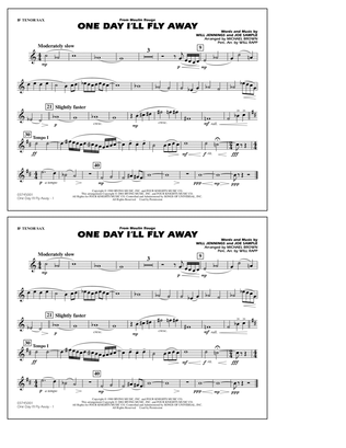 One Day I'll Fly Away (from Moulin Rouge) (arr. Michael Brown) - Bb Tenor Sax