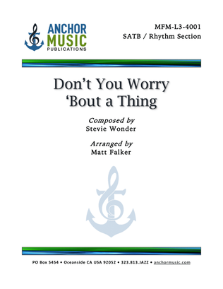 Book cover for Don't You Worry 'bout A Thing