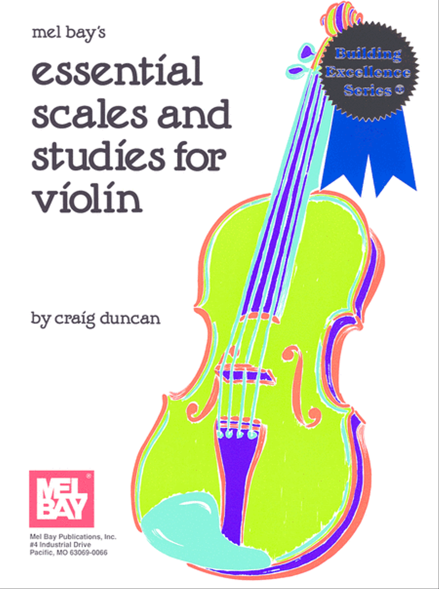 Essential Scales and Studies for Violin, Level 1 String Methods scores gallery preview page 1