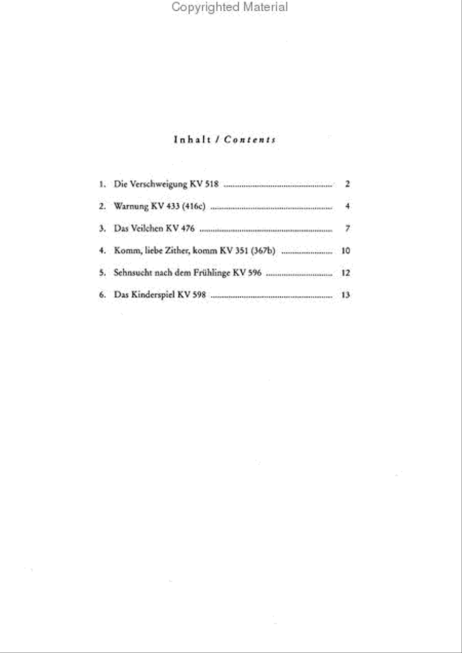 Ausgewahlte Lieder Ausgewahlte Lieder Classical Guitar scores gallery preview page 3