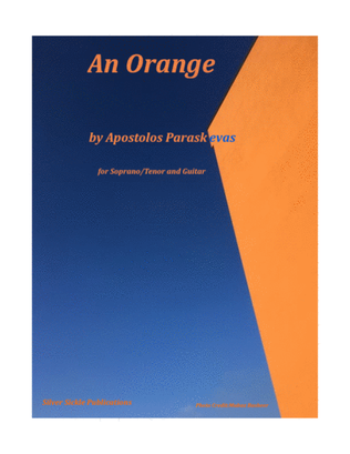 An Orange for Soprano/Tenor and Guitar