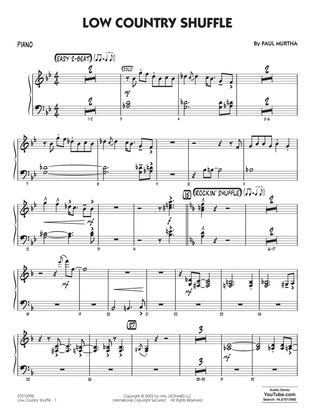 Low Country Shuffle - Piano