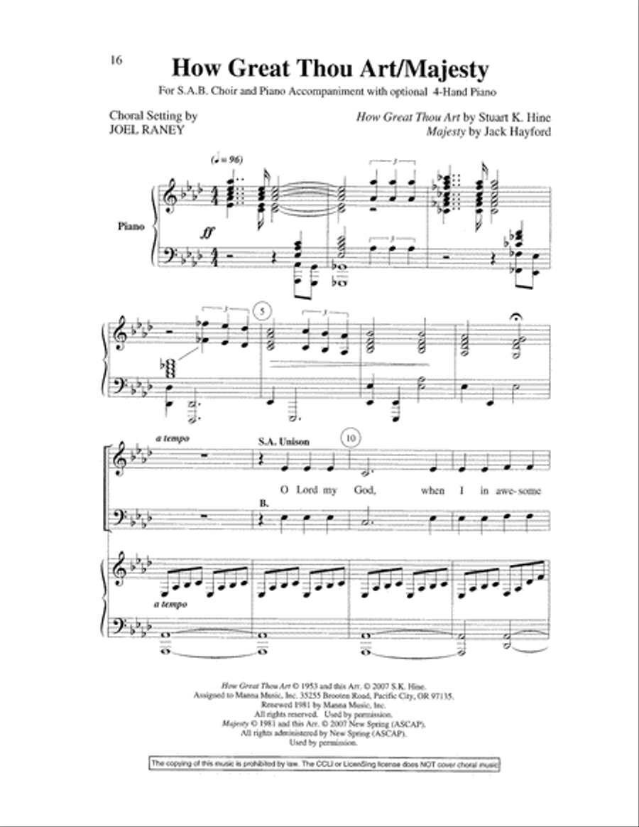 Easy Choir, Vol. 6 Choir scores gallery preview page 18