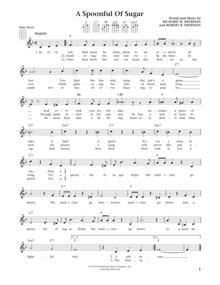 A Spoonful Of Sugar (from The Daily Ukulele) (arr. Liz and Jim Beloff)